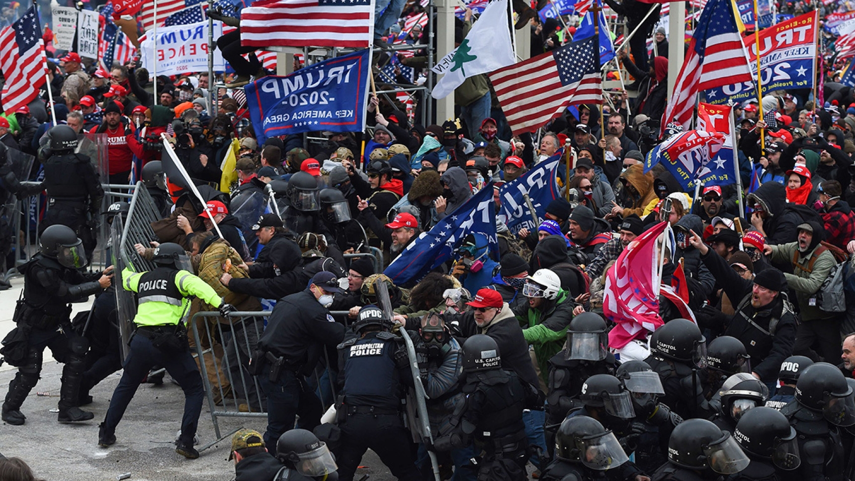 Protest at capital